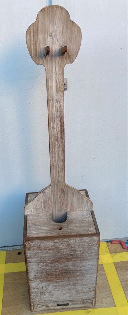 三味線　二丁立て箱