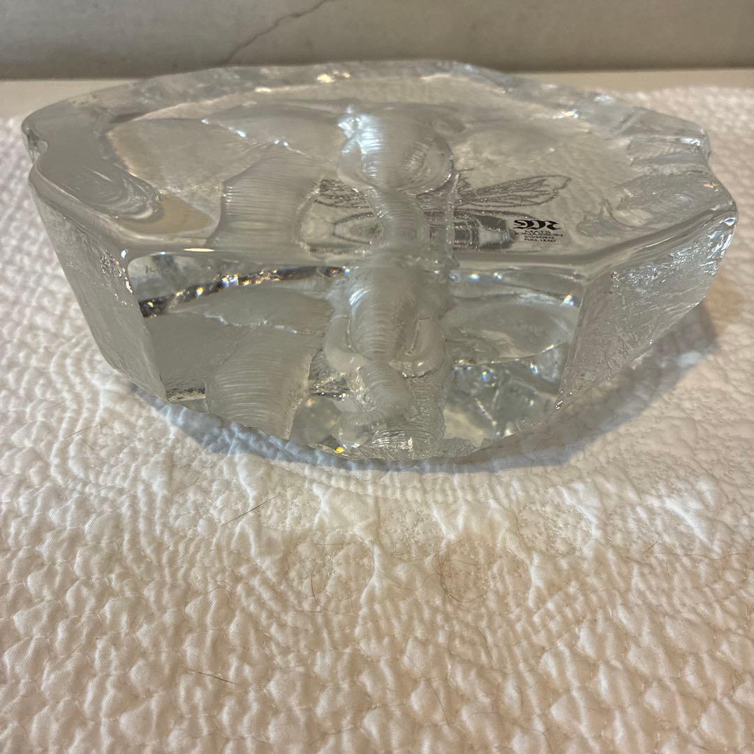 Mats Jonasson 象 クリスタルガラス 置物 北欧 スウェーデン製