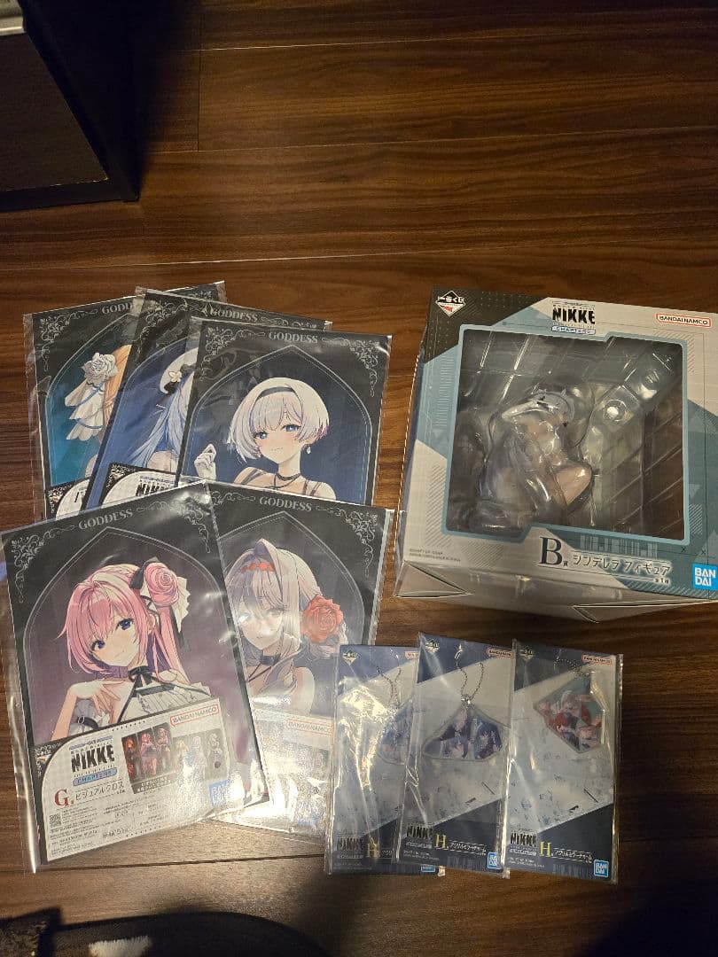勝利の女神NIKKE CHAPTER6 B賞シンデレラフィギュアとおまけ