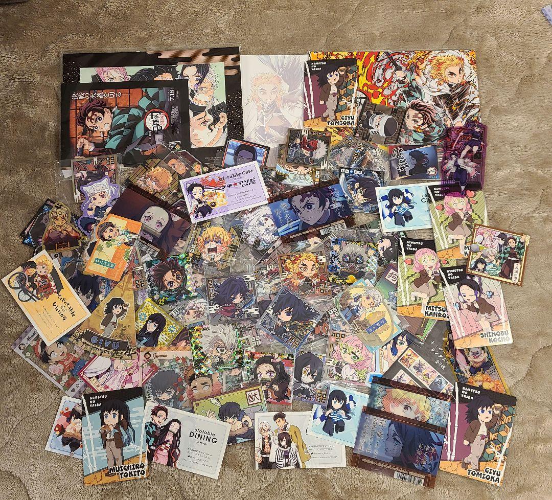 鬼滅の刃 まとめ売り ステッカー カード 約115点