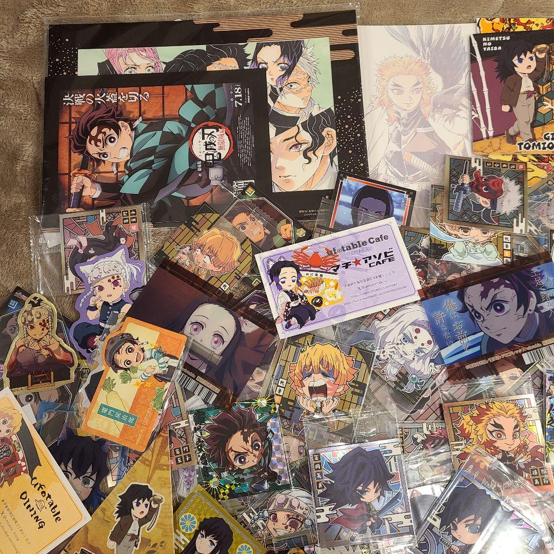 鬼滅の刃 まとめ売り ステッカー カード 約115点