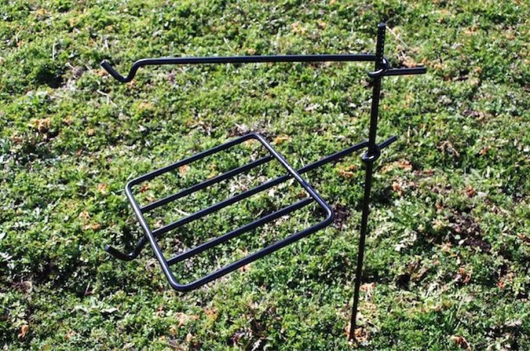 CAMP MANIA PRODUCTSファイヤーハンガーL＋専用テーブルLセット