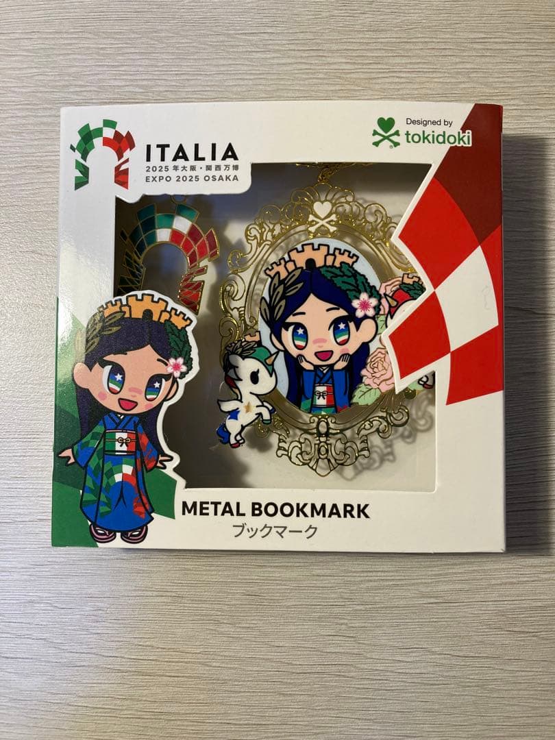 新品 イタリアちゃん ブックマーク 大阪関西万博 EXPO2025 イタリア