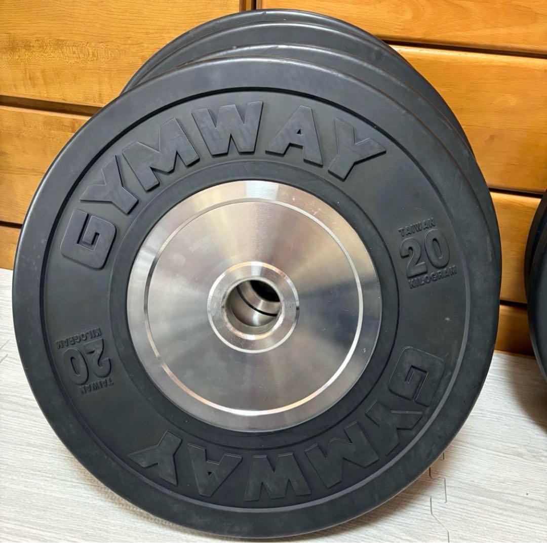 GYMWAY 20kg ウエイトプレート①
