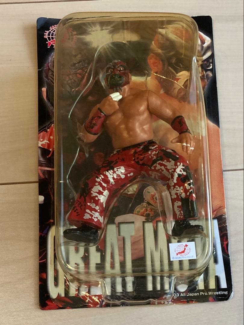 悪の化身　グレートムタのフィギュア