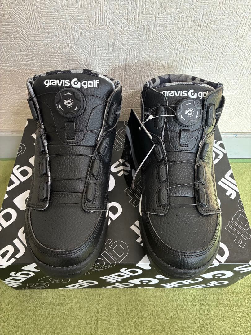 新品未使用品　グラビス　ゴルフ　ダイアル式　 ゴルフシューズ　23cm