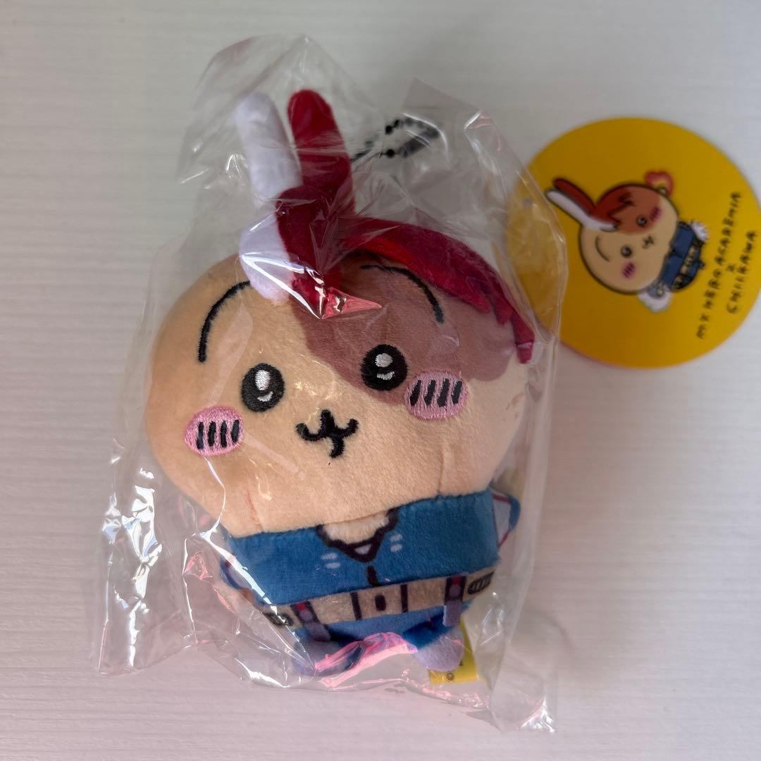 新品未開封 僕のヒーローアカデミア×ちいかわ マスコット 轟焦凍×うさぎ