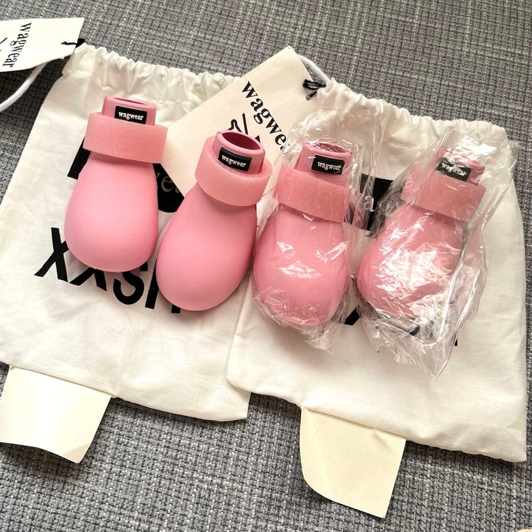 wagwearドッグシューズ XXSH ピンク