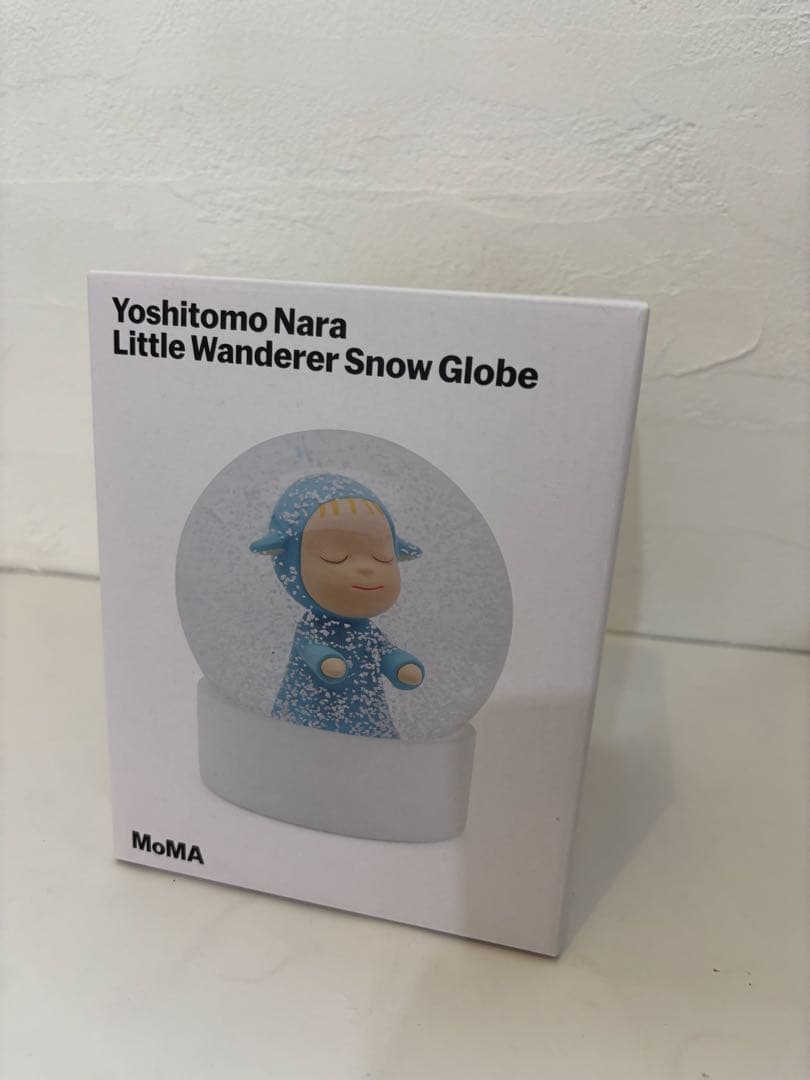 奈良美智 スノードーム Little Wanderer ブルー　2025