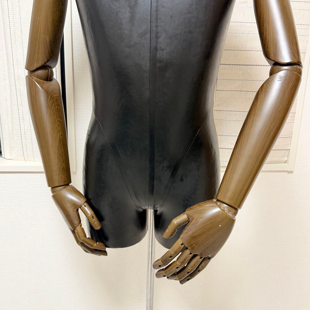 超希少✨Sun エコボディ トルソー マネキン 着付け 腕付き　メンズ　黒