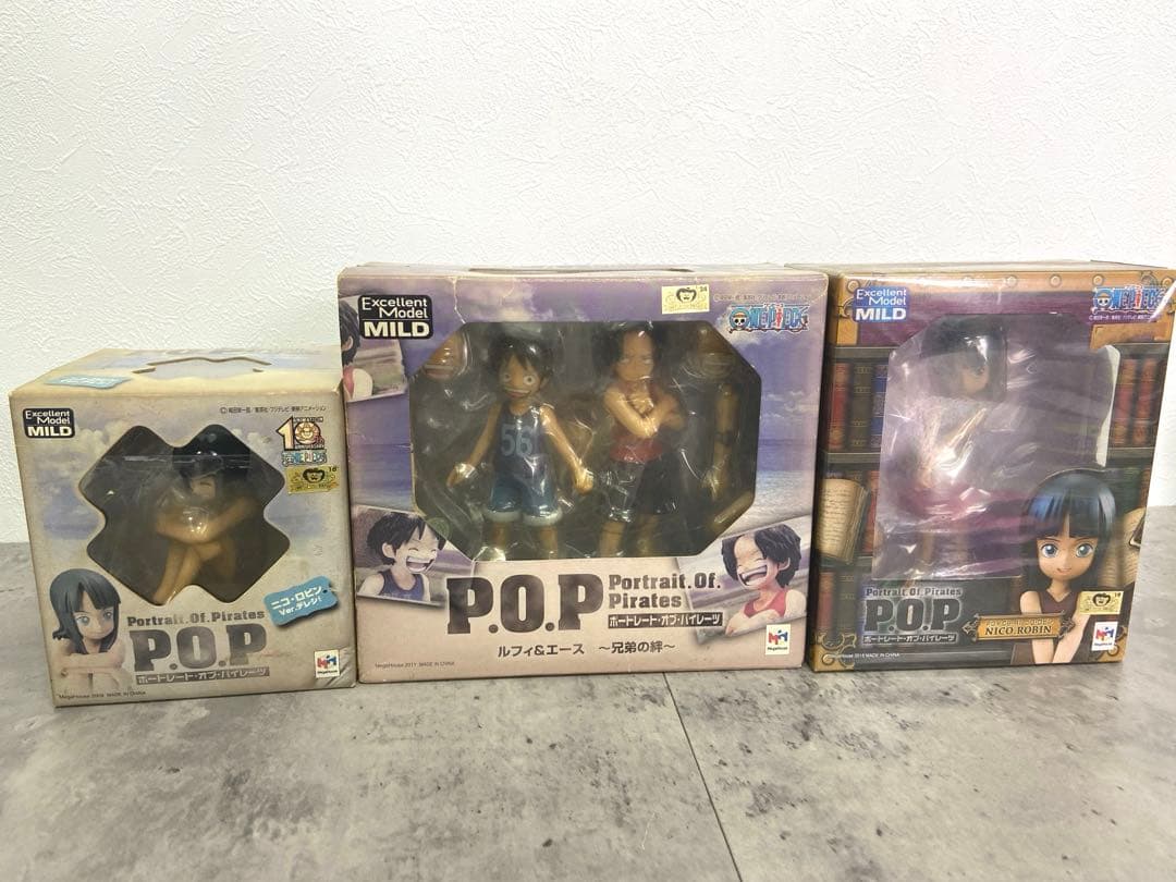 ＃ワンピースP.O.P シリーズ3点まとめ売り