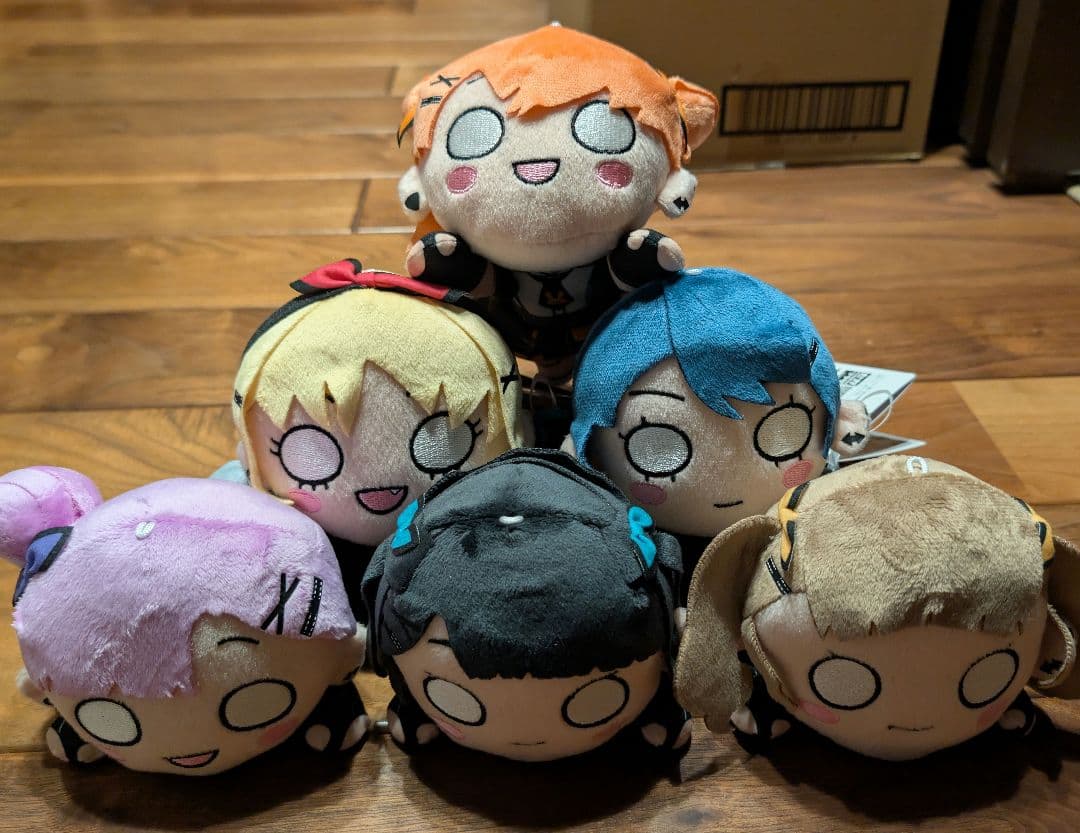 ラブライブ！蓮ノ空 寝そべり ぬいぐるみ アイドゥーミー 6体セット