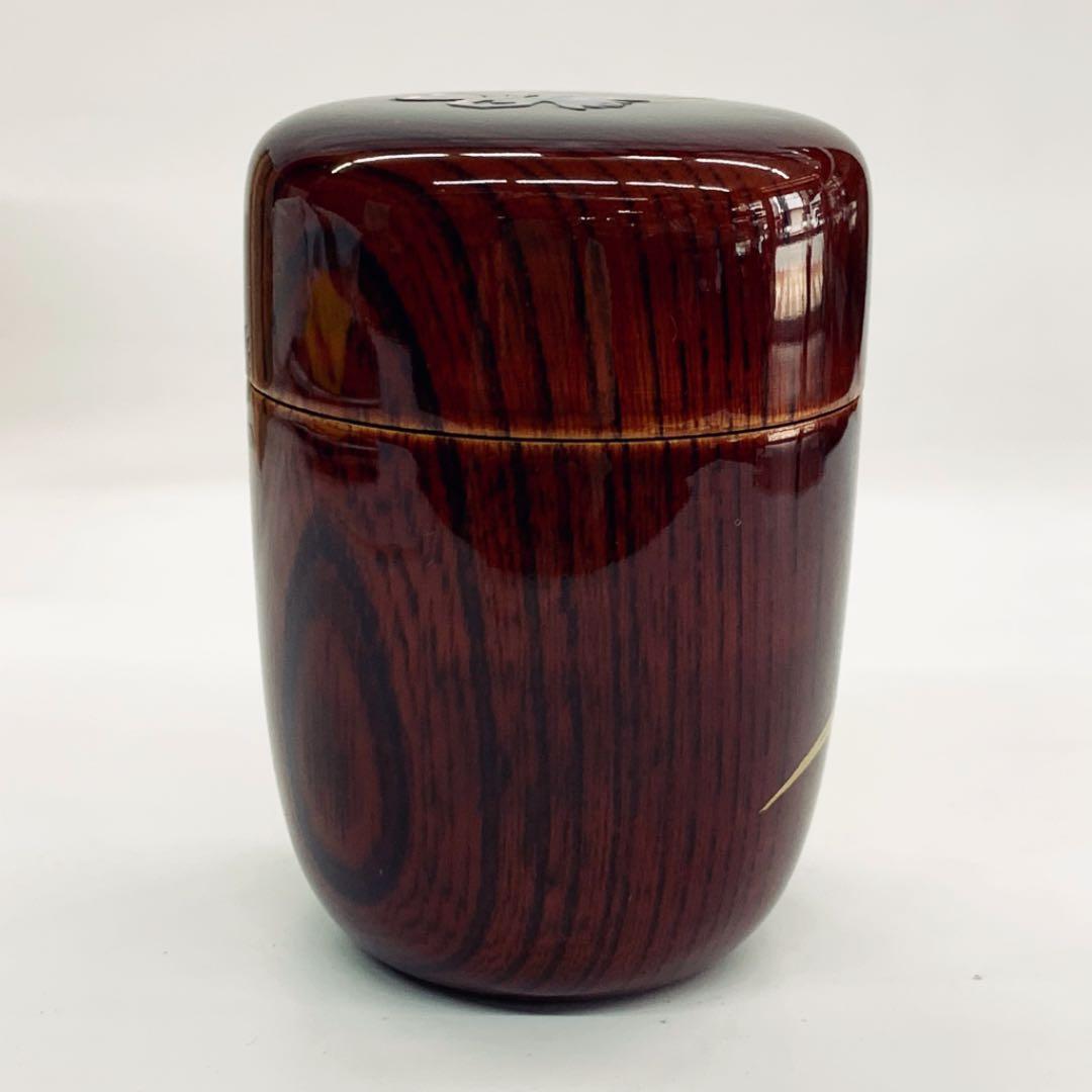 【長棗　鷺草】新井司峰　共箱