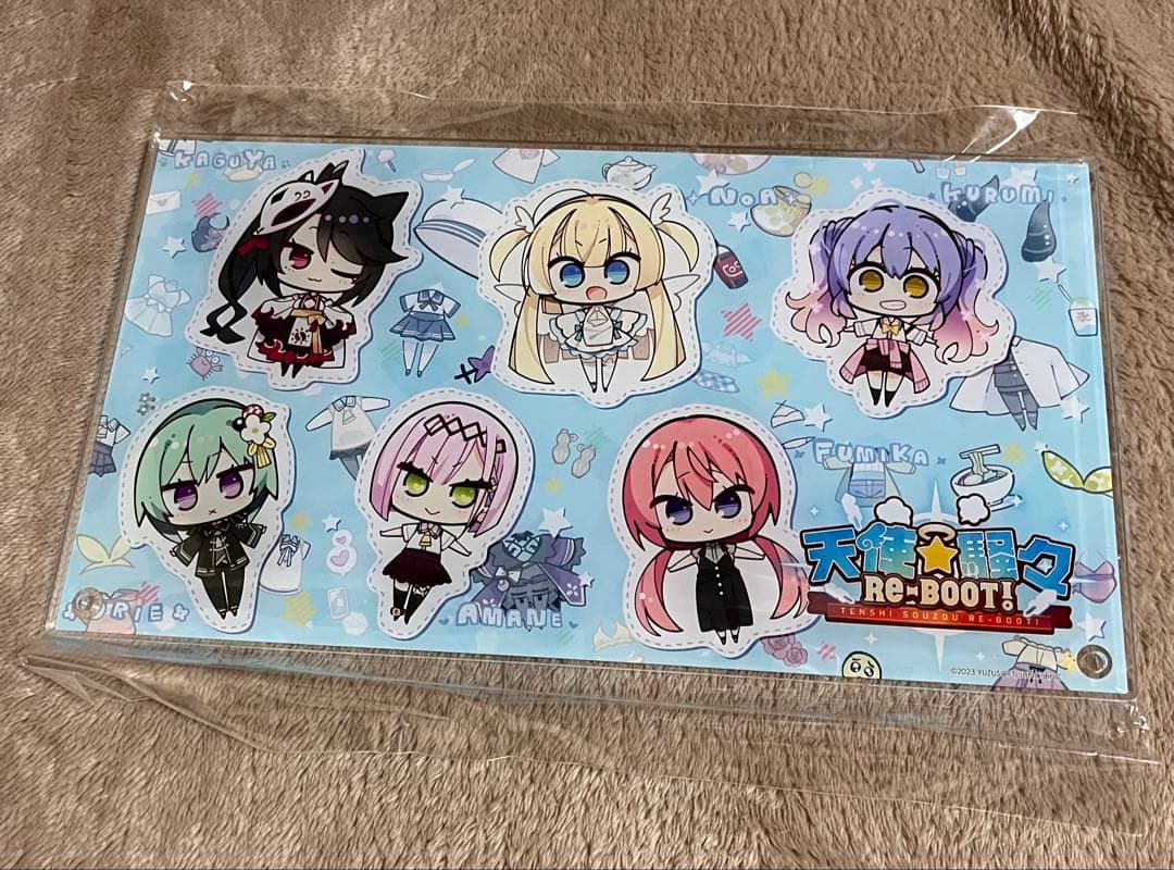 アイキャッチアクリルボード　ゆずこもカフェ　天使騒々RE-BOOT! ゆずソフト