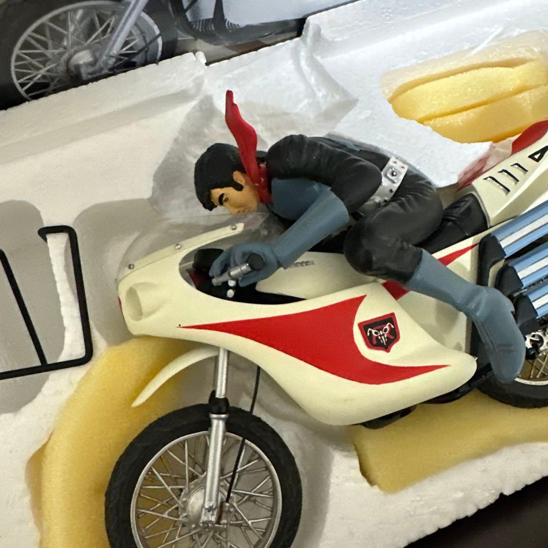 希少! ポピー 本郷猛&サイクロン号 VER.2変身 フィギュア 箱付き