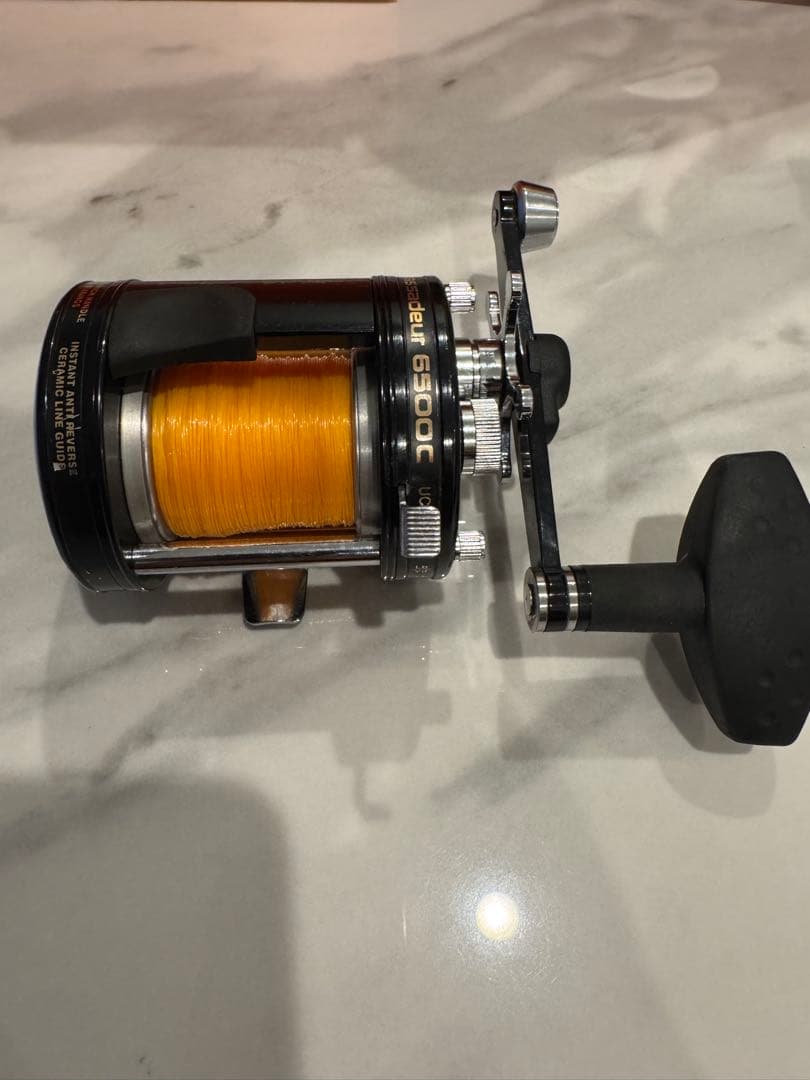 アブ6500C HI SPEED WINCH 遠投カゴ釣り