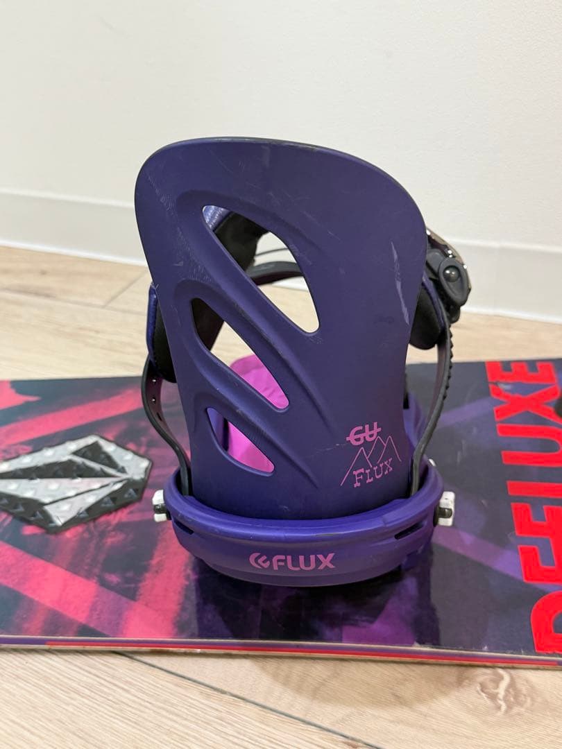 SALOMON スノーボード 板 139cm ビンディング セット ケース付き