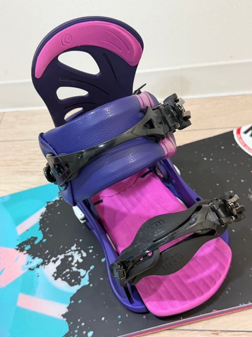 SALOMON スノーボード 板 139cm ビンディング セット ケース付き