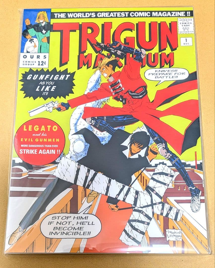 TRIGUN　トライガン展　内藤康弘自選　カラーポートフォリオ　36枚セット