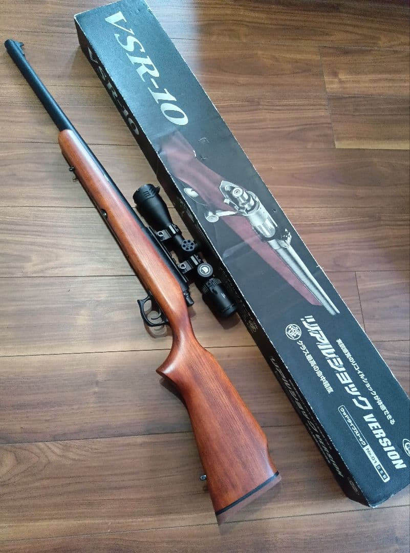 東京マルイVSR-10 リアルショックver　ウッドストック　スナイパーライフル