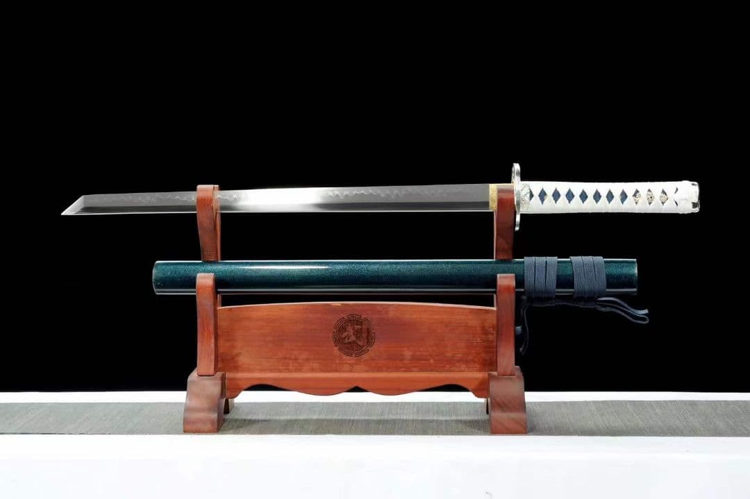 20寸T10焼刃大V唐刀『雲鶴』武具　刀装具　日本刀　模造刀 居合刀 肋差 短刀