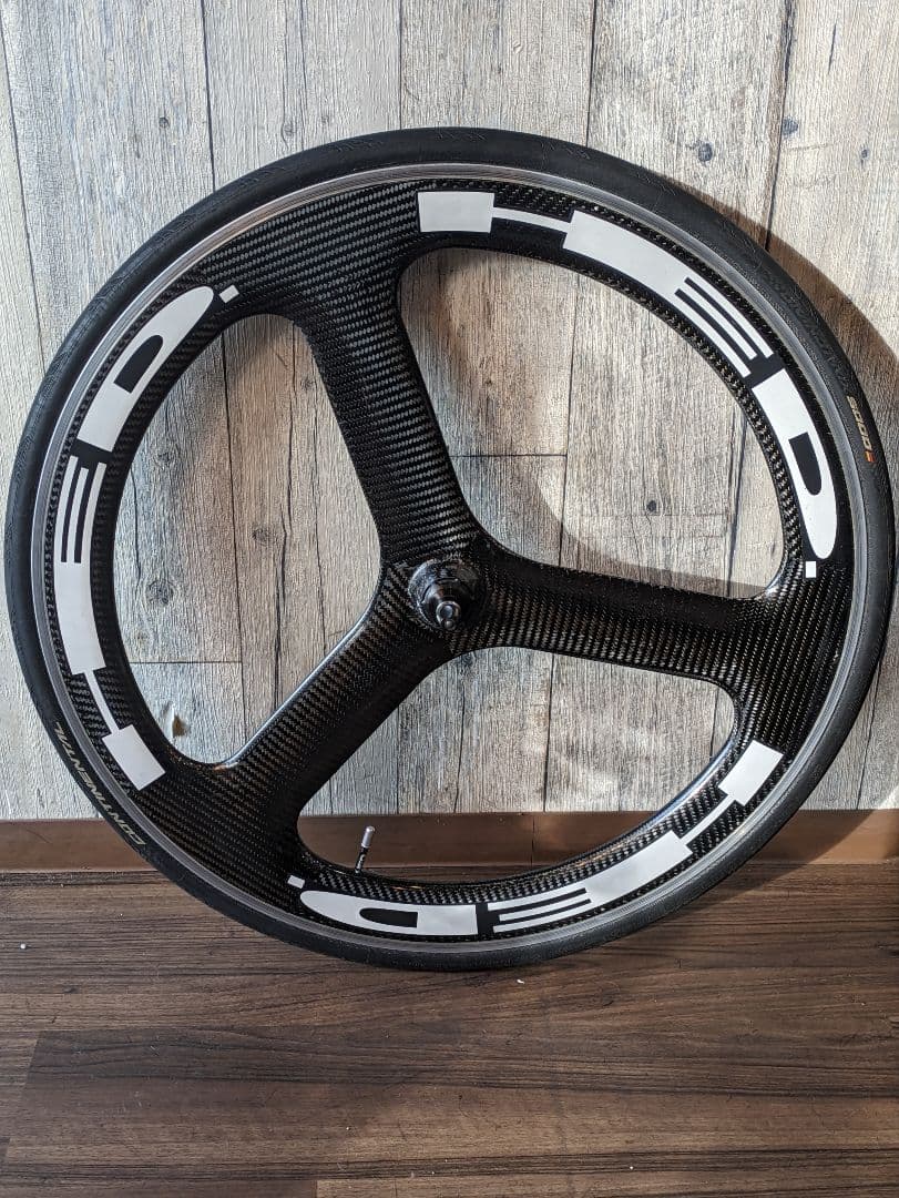 HED h3plusカーボンバトンホイール　フロント