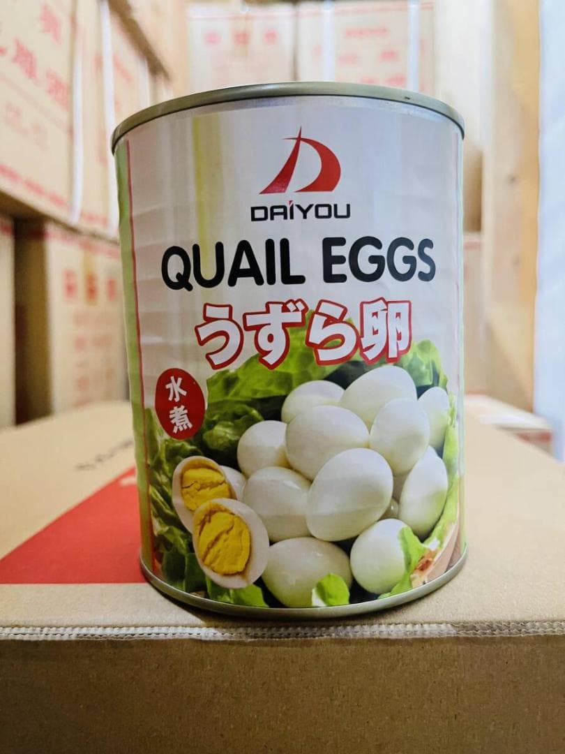うずら卵水煮　ウズラ卵水煮 430ｇ入 鶉卵 業務用最適 (24缶/ケース）
