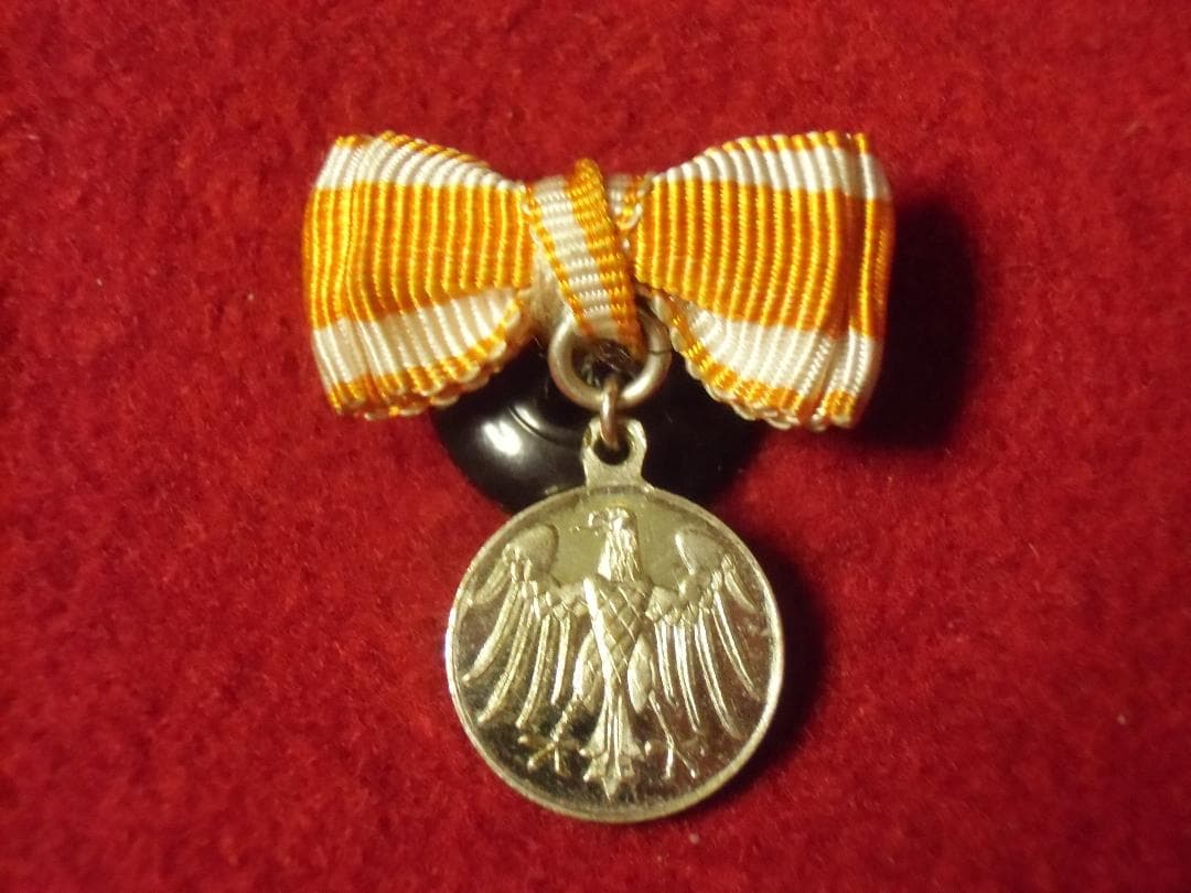 ＢＷドイツ軍/連邦軍＊１９５７年制定＊１９３３人命救助ミニチュア勲章（実物）