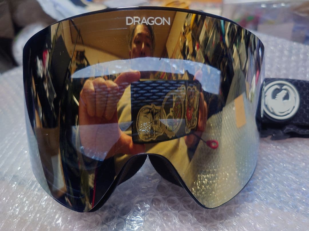 DRAGON PXV スペアレンズとケース付　ドラゴン　ジャパンルーマレンズ