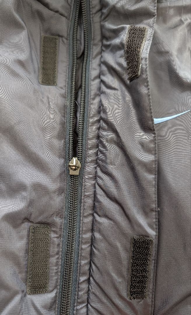 Nike ネイビー ベンチコート フード付き S