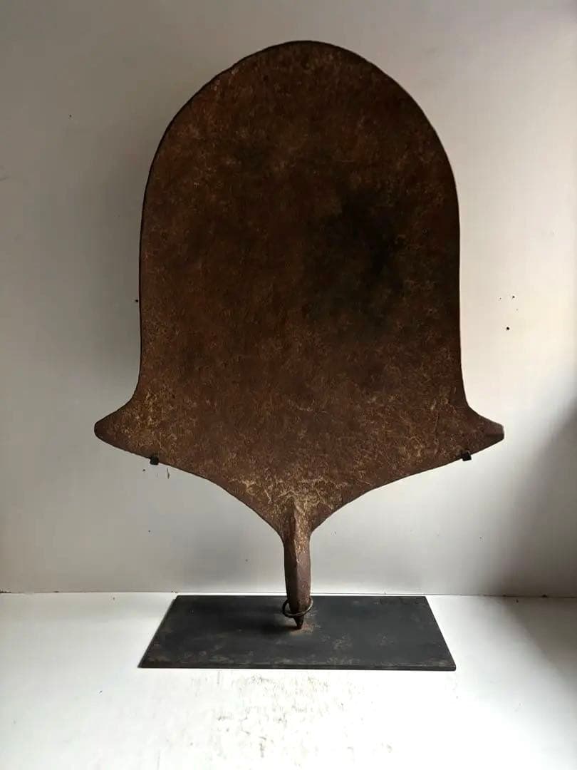 566 骨董 アンティーク アフリカ ナイジェリア アンガス族 貨幣 鉄製 希少