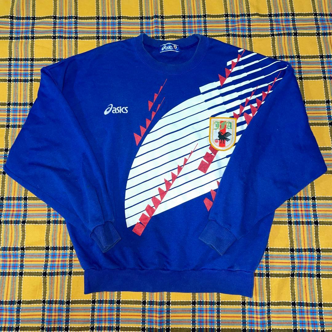 ASICS サッカー　日本代表　ドーハ　スウェット　Mサイズ