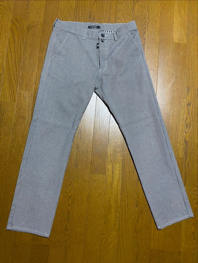 ビアンネロ ラウラフェリーチェ 千鳥格子柄パンツ ゴルフ