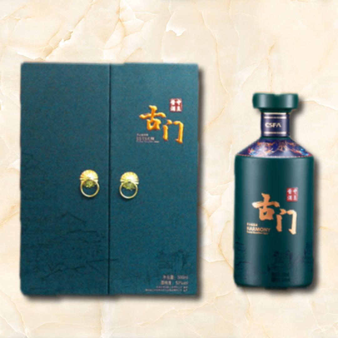 古門酱酒53度500ml梵高绿シリーズ贈答箱入款 53%vol 500m
