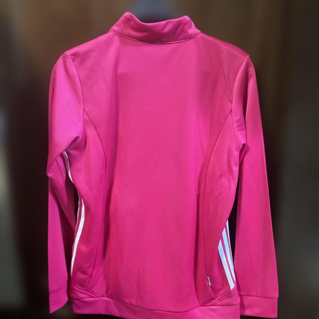 ❤️adidas ❤️ ピンク ジップアップジャケット