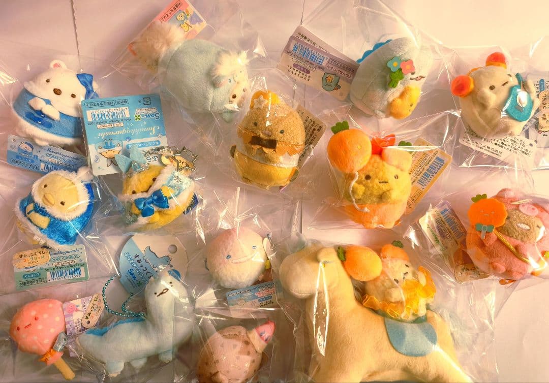 【定価21285円分以下】すみっコぐらし限定てのりぬいぐるみセットXM