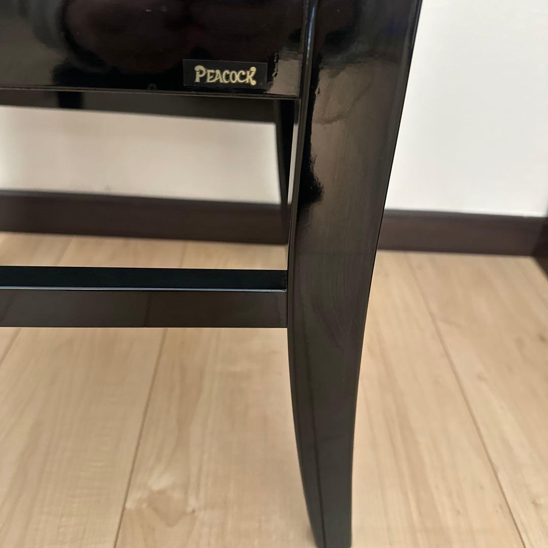 ピアノ椅子　背あり　高低　コンクール　ピーコック　peacock トムソン椅子
