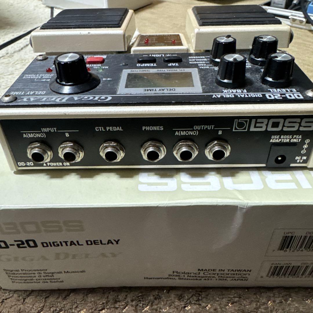 BOSS DD-20 デジタルディレイ　箱付き