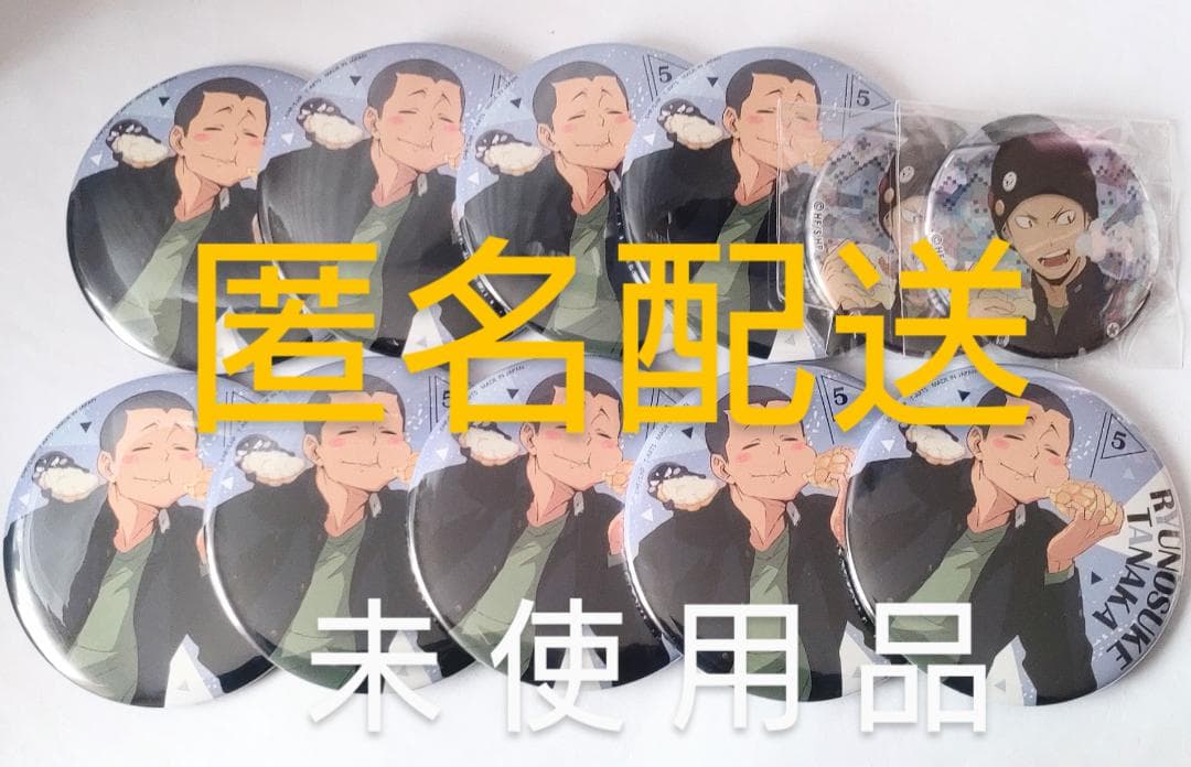 ハイキュー！！田中缶バッジ