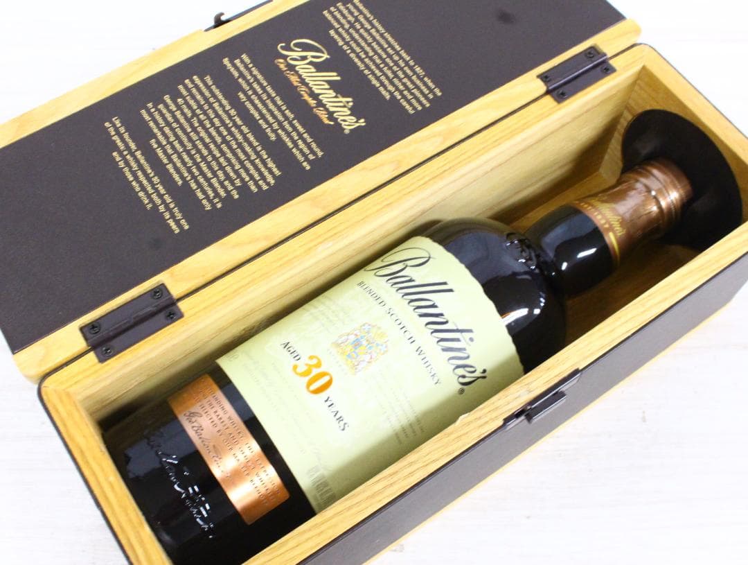 ▲未開栓/箱入り バランタイン Ballantine’s 30年 スコッチ