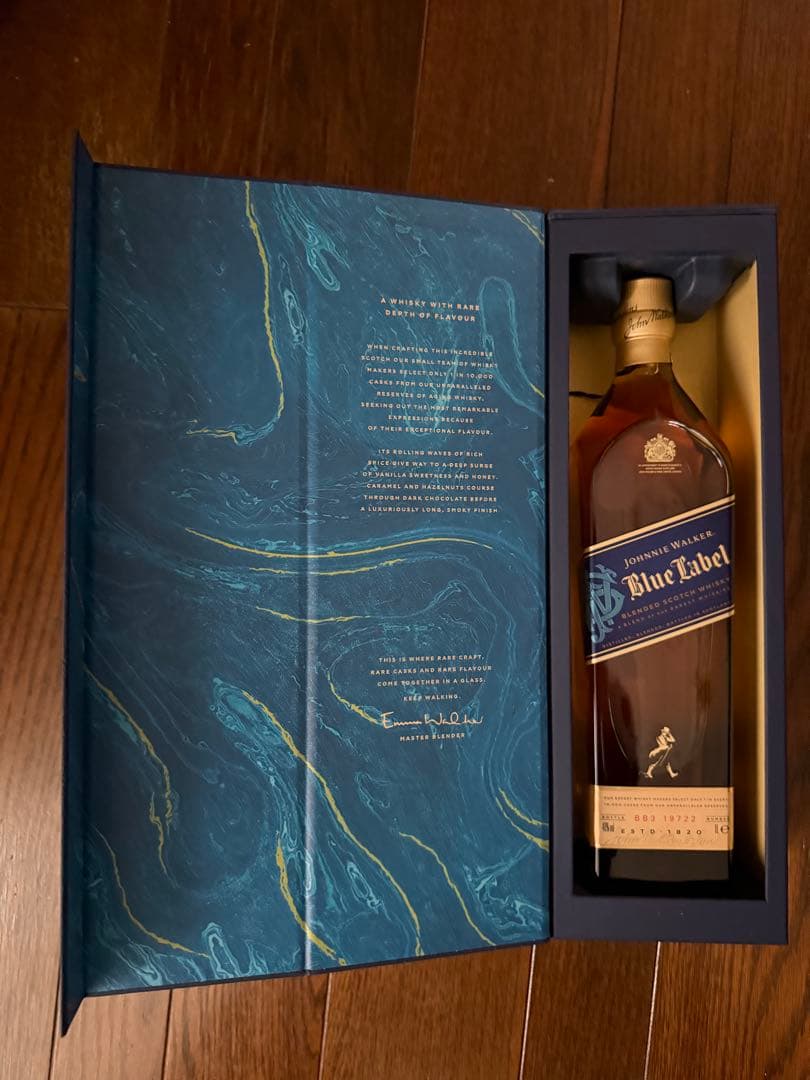 【値下】Johnnie Walker BlueLabel 750ml