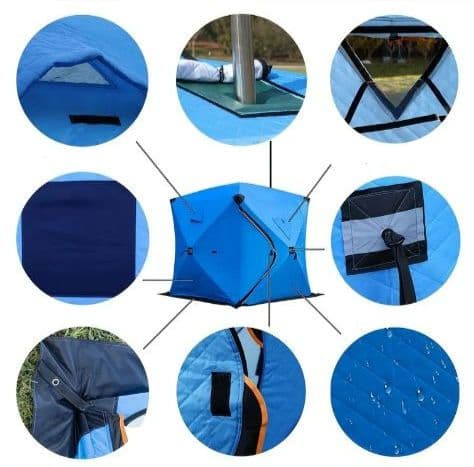 『限定』ととのうサウナテント3点セット+薪ストーブ+高級バスローブ