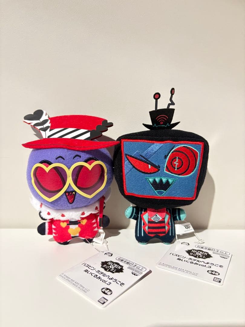 ハズビンホテルへようこそ　ぬいぐるみ　vol.3　ヴォックス　ヴァレンティノ