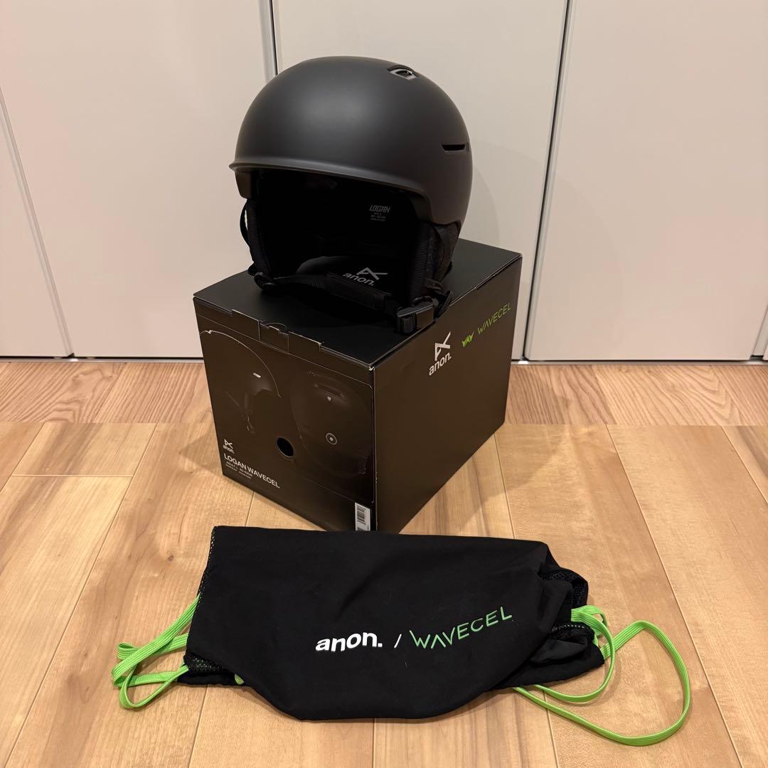Anon ローガン WAVECEL ヘルメット ブラック Lサイズ