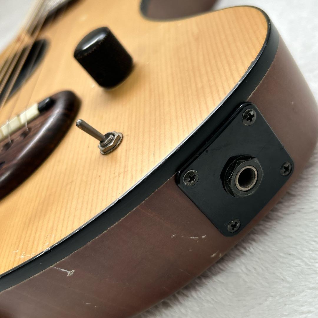 Fernandes ZO-3A エレアコ ピエゾ アンプ内蔵 ウッド 木目