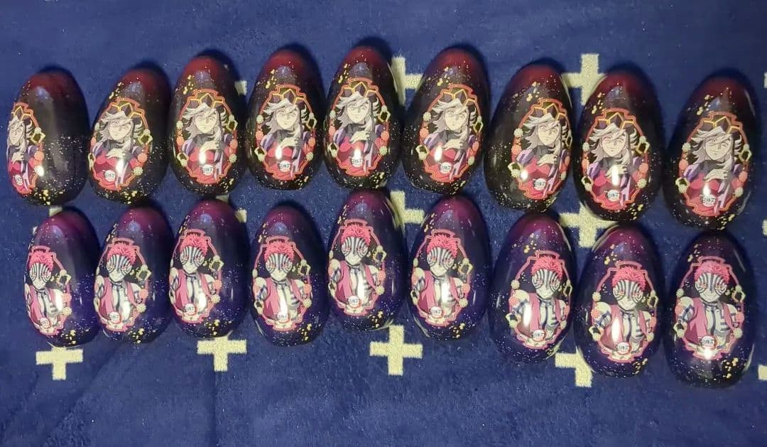 劇場版 鬼滅の刃 無限城編 第一章 エッグ缶　缶のみ　童磨　猗窩座　18 点