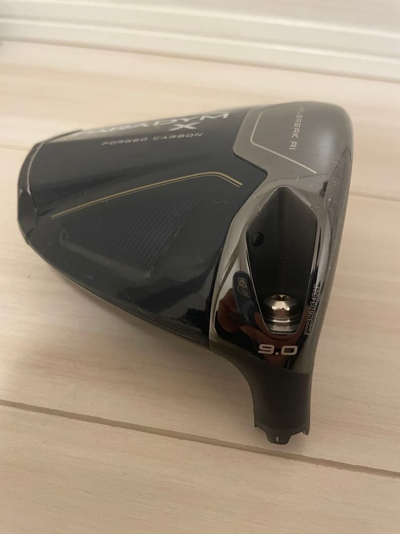 PARADYM X ドライバー 9.0° ヘッドカバー付き　ディアマナZF 6s