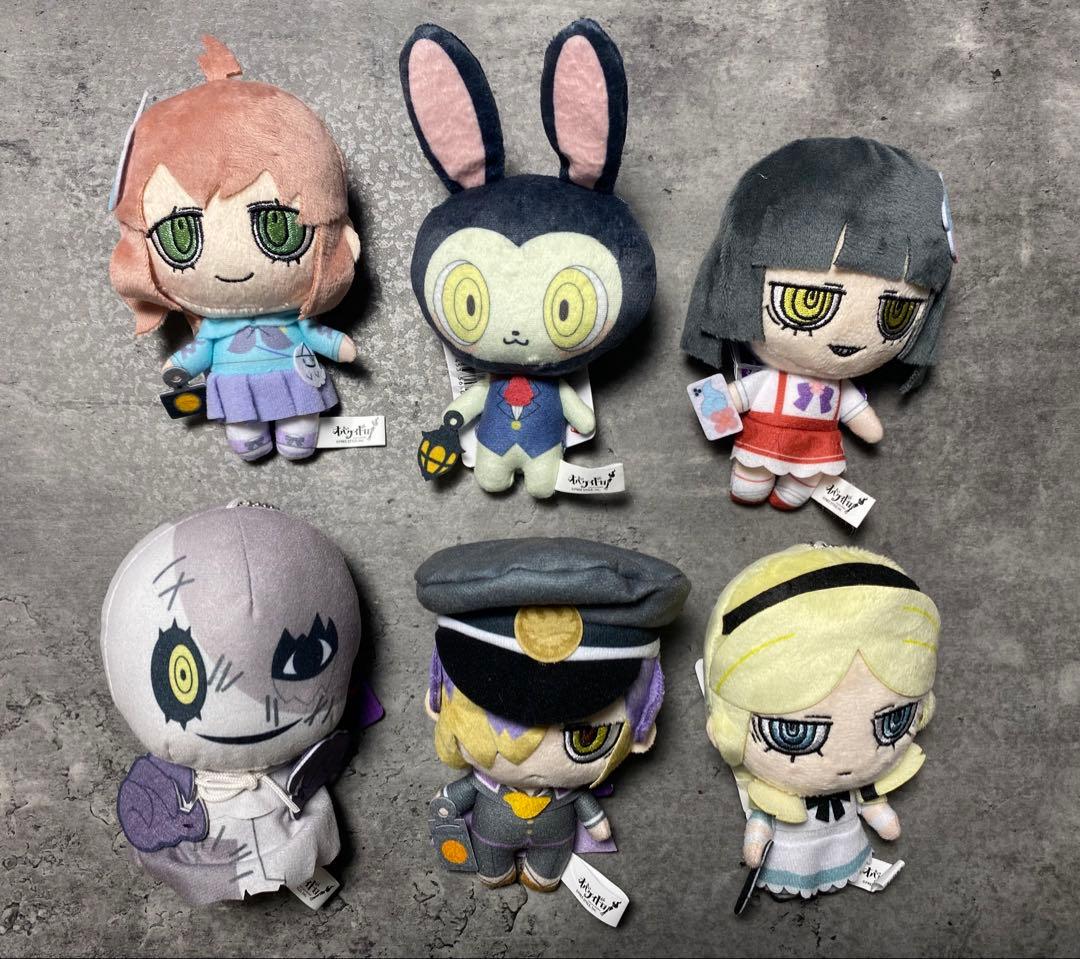 オバケイドロ ぬいぐるみ マスコット 全6種セット　モーリーファンタジー限定