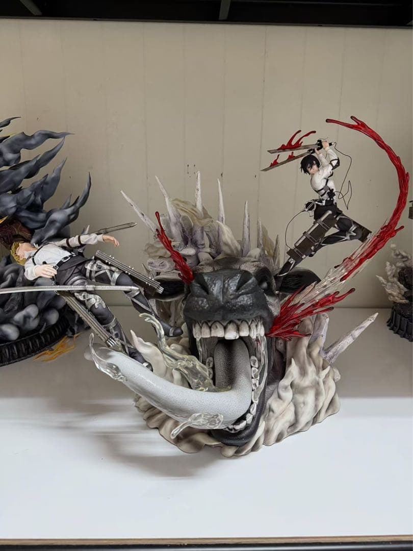 進撃の巨人 ⑤ ミカサ・アッカーマン ガレージキット ガレキ スタチュー