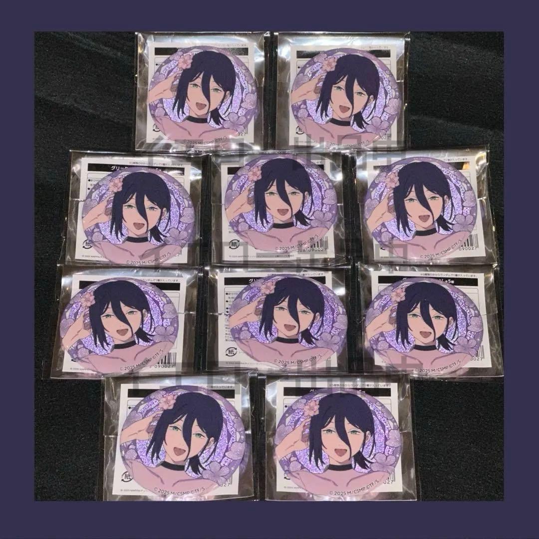 チェンソーマン プリンスホテル レストラン カフェ グリッター缶バッジ レゼ